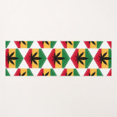 Tapis De Yoga L'unité est la paix (Devant (Horizontal))