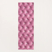 Tapis De Yoga Luxe Glam Warm Gold Faux Velvet (Dos)