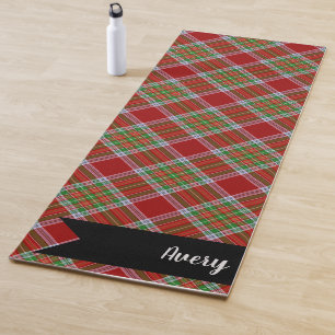 Tapis De Yoga MacBain MacBean Scottish Tartan Plaid Motif
