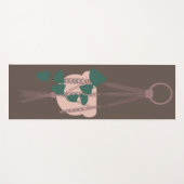 Tapis De Yoga Macrame Plante Hanger Planter Pots de verdure (Devant (Horizontal))