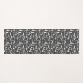 Tapis De Yoga Magie Champignons Yoga Mat (Devant (Horizontal))