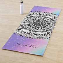 Magnifique Mandala Rainbow Yoga Mat