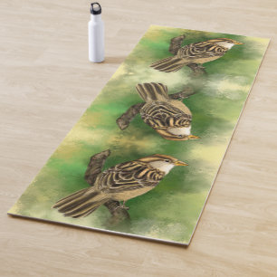 Tapis de Yoga Magnifique Petits Moineaux