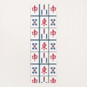 Tapis De Yoga Mahjong Jeu Titres Design (Dos)