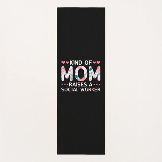 Tapis De Yoga Maman Est Un Peu Maman (Devant)