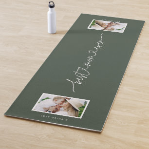 Tapis De Yoga Maman mignon script moderne cadeau photo