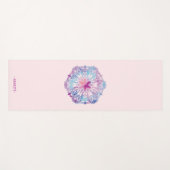 Tapis De Yoga Manat de Yoga Fleur de Mandala Lotus Gradient [1] (Devant (Horizontal))