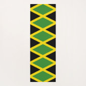 Tapis De Yoga Manats patriotiques de yoga avec drapeau de la Jam (Dos)