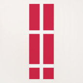 Tapis De Yoga Manats patriotiques de yoga avec drapeau du Danema (Dos)