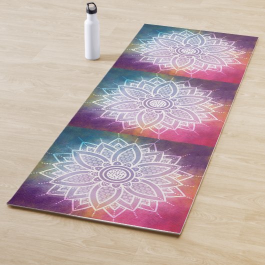 Tapis De Yoga Mandala (En situation)