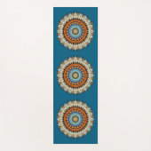 Tapis de Yoga Mandala à Plumes (Devant)