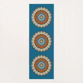 Tapis de Yoga Mandala à Plumes (Dos)