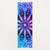 Tapis De Yoga Mandala bleu pourpre (Devant)