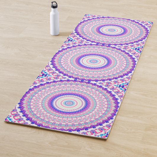 Tapis De Yoga Mandala Bohème (En situation)