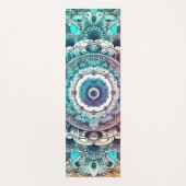 Tapis De Yoga Mandala coloré (Devant)