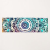 Tapis De Yoga Mandala coloré (Devant (Horizontal))