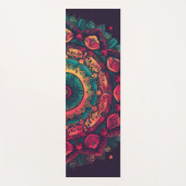 Tapis De Yoga Mandala coloré (Devant)