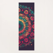 Tapis De Yoga Mandala coloré (Dos)
