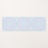 Tapis De Yoga Mandala Coloré (Devant (Horizontal))