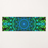 Tapis De Yoga Mandala de gradient (Devant (Horizontal))