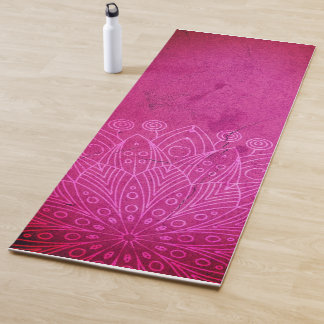Tapis De Yoga Mandala de yoga personnalisé