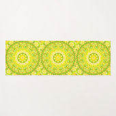 Tapis De Yoga Mandala du printemps (Devant (Horizontal))