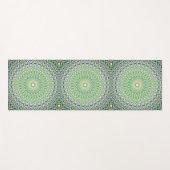 Tapis De Yoga Mandala géométrique (Devant (Horizontal))