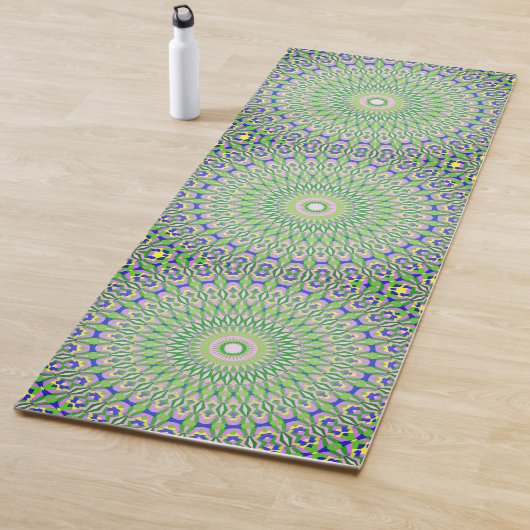 Tapis De Yoga Mandala géométrique (En situation)