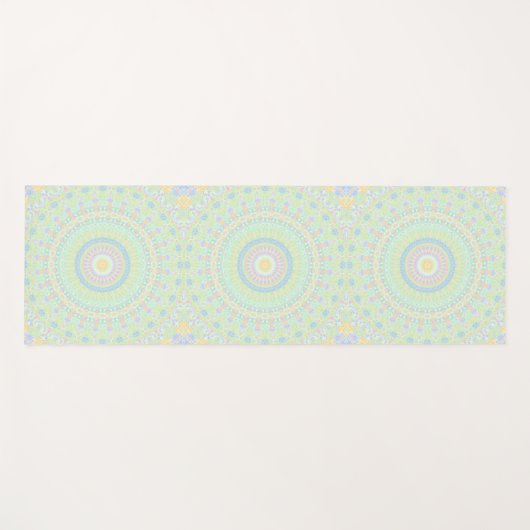 Tapis De Yoga Mandala Hippie Funky (Devant (Horizontal))