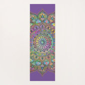 Tapis De Yoga Mandala Inde Style 1 (Dos)
