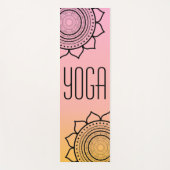 Tapis De Yoga Mandala, Jeu de cadeaux de Yoga Mat (Devant)