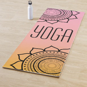 Tapis De Yoga Mandala, Jeu de cadeaux de Yoga Mat