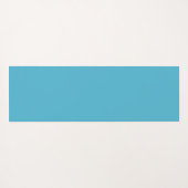 Tapis De Yoga Mandala motif personnalisé turquoise et or (Dos (Horizontal))