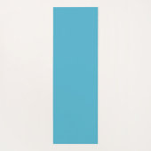 Tapis De Yoga Mandala motif personnalisé turquoise et or (Dos)