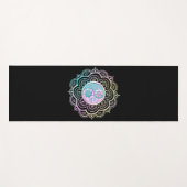 Tapis De Yoga Mandala Pastel (Devant (Horizontal))
