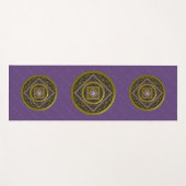 Tapis de Yoga Mandala Sagittaire (Devant (Horizontal))