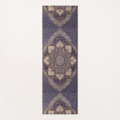 Tapis De Yoga Mandala turc pourpre (Devant)