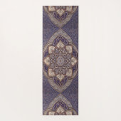 Tapis De Yoga Mandala turc pourpre (Dos)