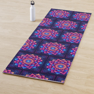 Tapis De Yoga Mandala Violet