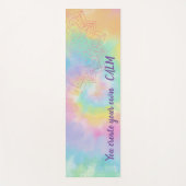 Tapis De Yoga Mandala - Vous Créez Votre Propre Tee De Tie Arc E (Devant)