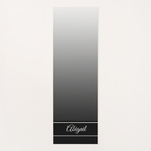 Tapis De Yoga Mandala Zen Yoga Mat personnalisé noir dégradé