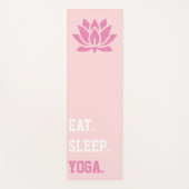 Tapis De Yoga Mangez du yoga endormi (Devant)