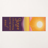 Tapis De Yoga Manteaux de yoga écologiques avec des citations in (Devant (Horizontal))