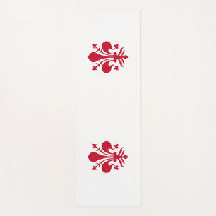 Tapis De Yoga Manteaux de Yoga Patriotique avec drapeau de Flore