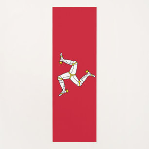 Tapis De Yoga Manteaux de yoga patriotique avec drapeau de l'île