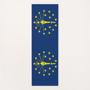 Tapis De Yoga Manteaux de Yoga patriotique avec drapeau de l'Ind