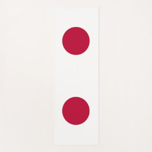 Tapis De Yoga Manteaux de Yoga patriotique avec drapeau du Japon