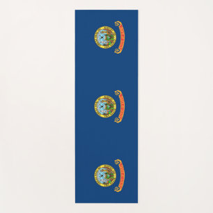 Tapis De Yoga Manteaux de Yoga Patriotique avec le drapeau de l'
