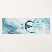 Tapis De Yoga Manteaux Monogrammes De Yoga Avec Monogramme (Devant (Horizontal))