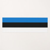 Tapis De Yoga Manteaux patriotiques de yoga avec drapeau d'Eston (Devant (Horizontal))